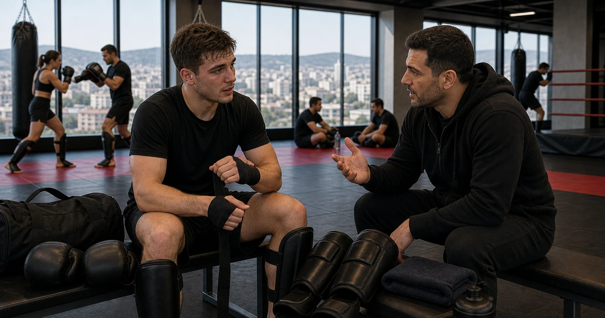 kickboxing training detail for Beginner Kickboxing Camp: What to Expect in Your First Training Week